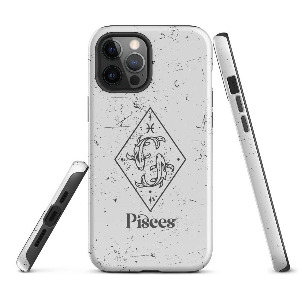 Pisces Zodiac iPhone 12 Pro Max Tough Case - Glossy Finish - https://ascensionemporium.net